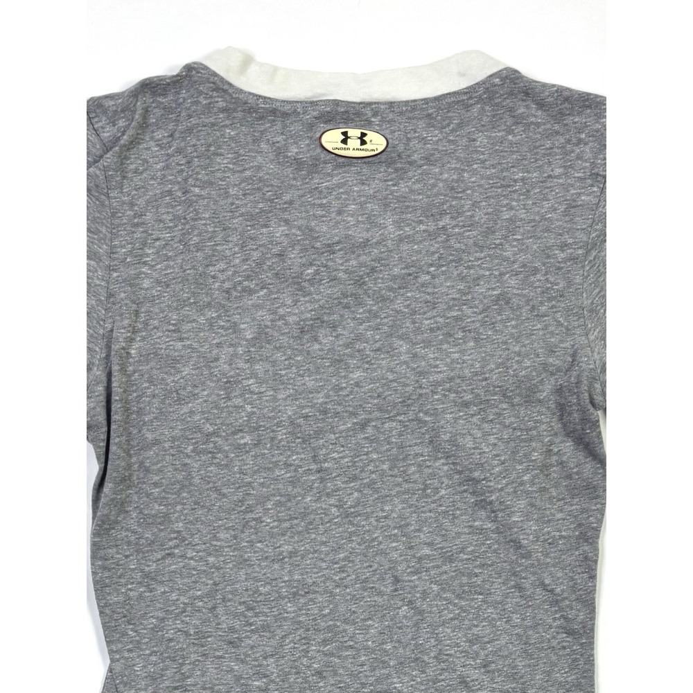 Under Armour Legacy T-Shirt Women's Small Gray Short Sleeve Shirt - Picture 10 of 11